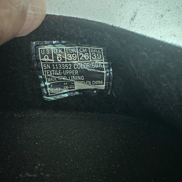 Bobs Womens Black Slip-On Shoes Size 9 Lightweight Casual Comfortable Textile Up - Picture 3 of 9